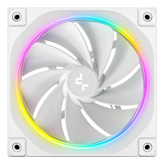 Deepcool FL12R 3in1 -kotelotuuletin, Valkoinen, 3 kpl