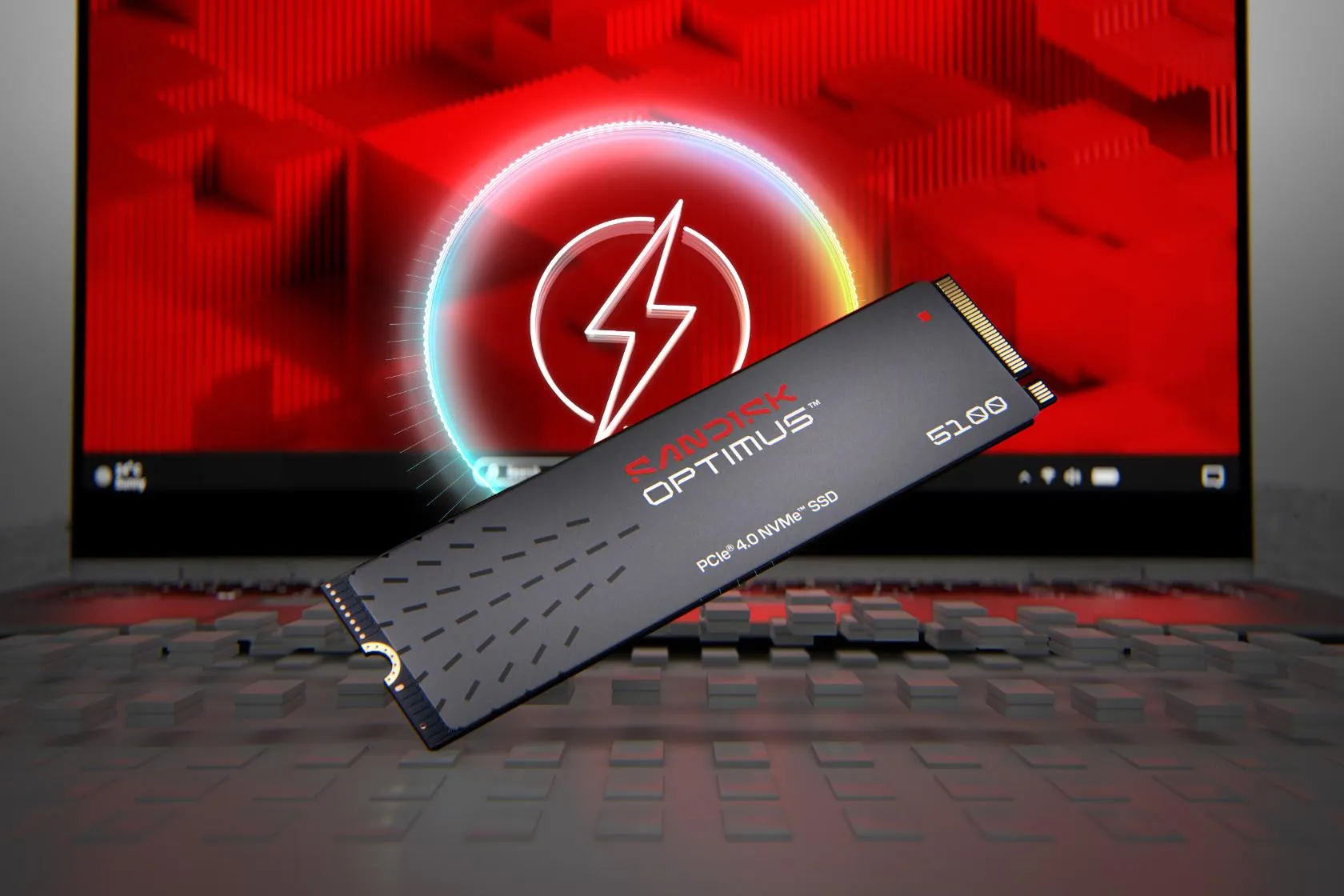 SanDisk Optimus 5100 1 TB NVMe SSD-disk M.2 2280