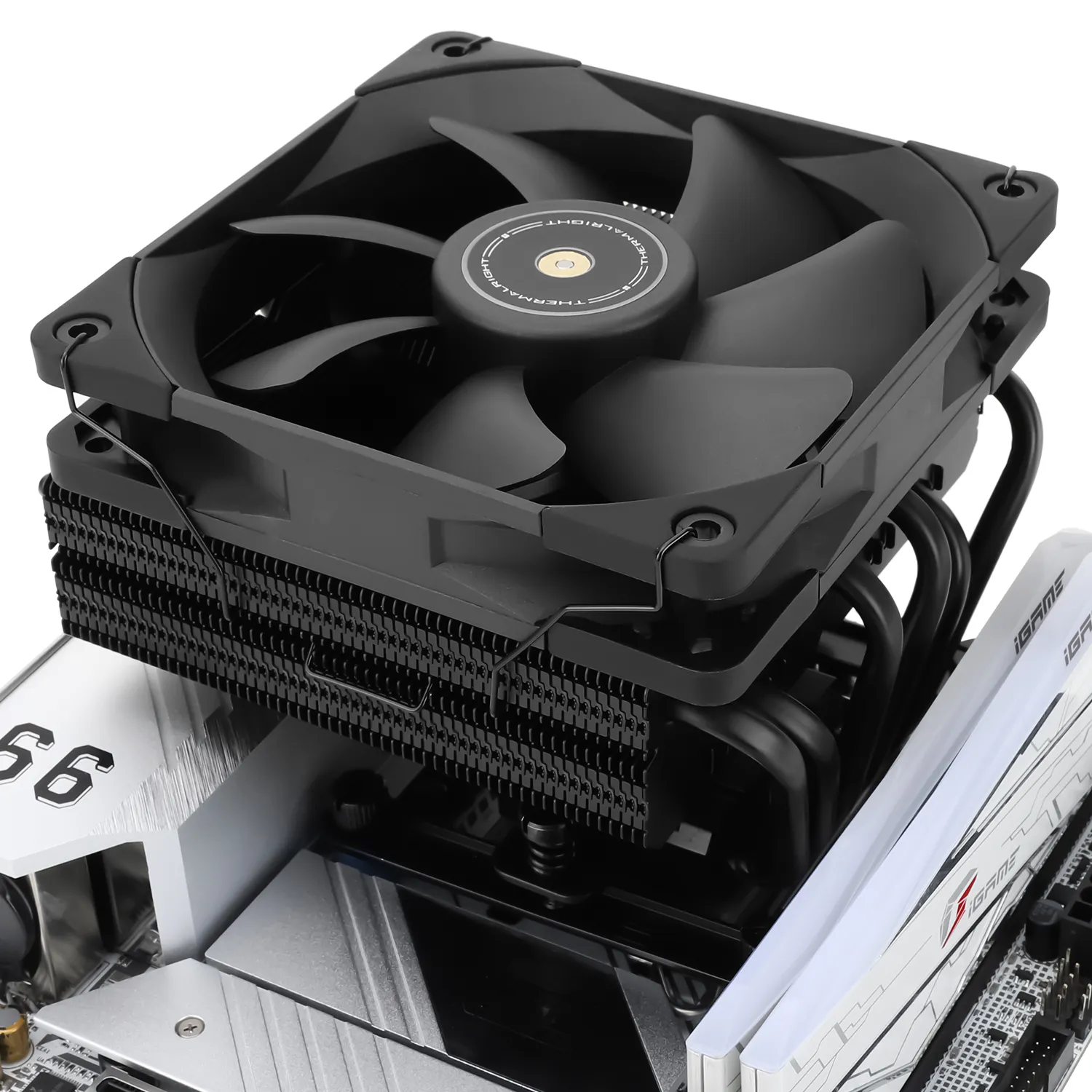 Thermalright SI-100 BLACK, 120 mm Low-profile CPU Cooler
