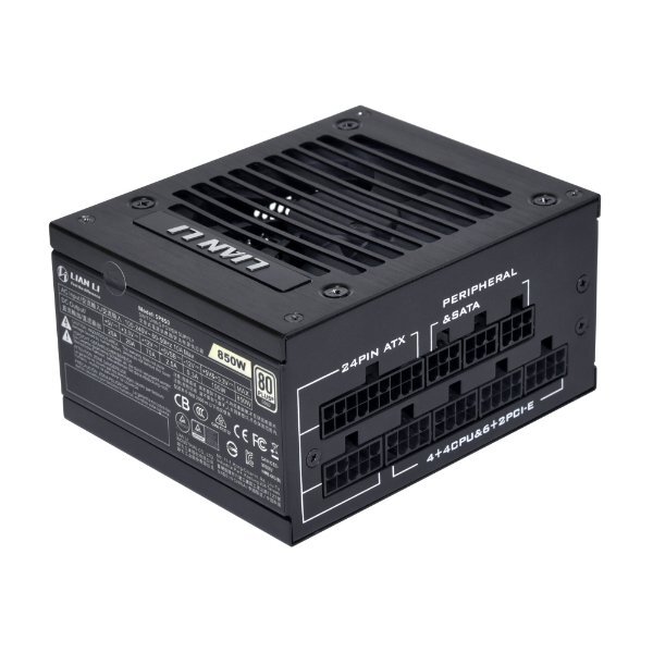 Lian Li SP0850P BLACK 850W - nätaggregat, 80 Plus Gold