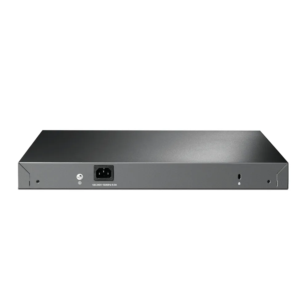 TP-LINK JetStream 24-Port Gigabit and 4-Port 10GE SFP+ L2+ Managed Switch with 24-Port PoE+