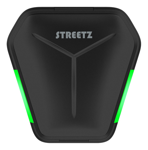 STREETZ True Wireless Stereo - gam,ing headset, in-ear, matte black
