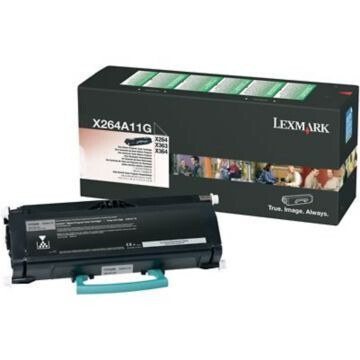 Lexmark X264A11G -laserv&auml;rikasetti, musta