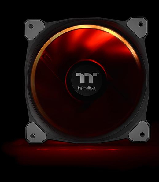 Thermaltake Riing Plus 14, RGB, 140mm - case fan, black, 5pcs