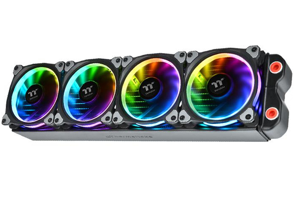 Thermaltake Riing Plus 14, RGB, 140mm - case fan, black, 5pcs