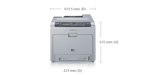 Samsung CLP-670N - Tulostin - v&auml;ri - laser - Legal, A4 - jopa 24 sivua/min (mono) / jopa 24 sivua/min (v&auml;ri) - kapasiteetti: 350 arkkia - USB, LAN