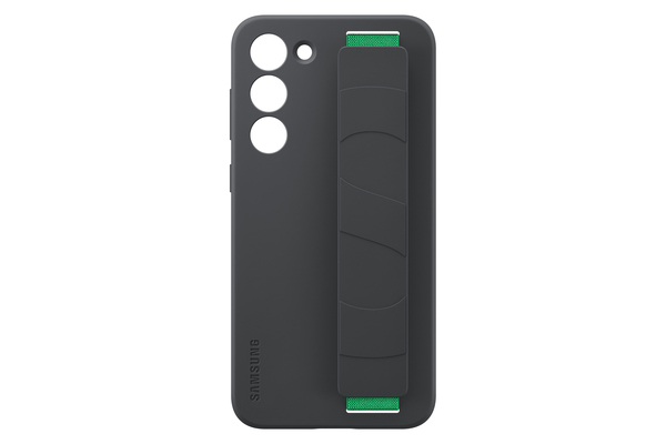Samsung Silicone Grip Cover, Galaxy S23 Plus - fodral, Svart