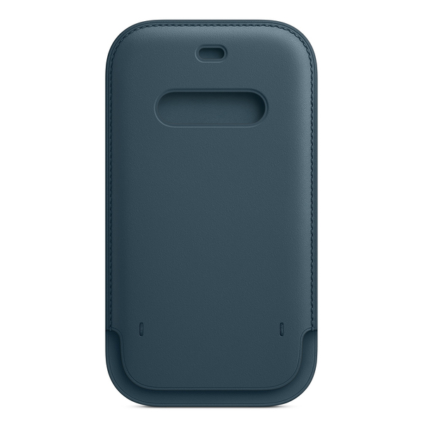 Apple iPhone 12 / 12 Pro, MagSafe - l&auml;derfodral, Baltic Blue
