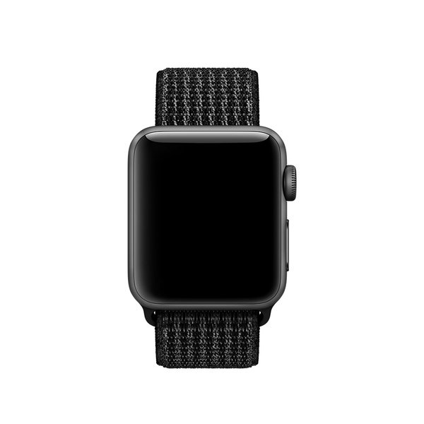 APPLE 38mm Black/Pure Platinum Nike Sport Loop