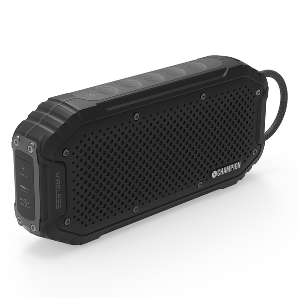 Champion SBT360, 20W, IPX6, Bluetooth - tr&aring;dl&ouml;s h&ouml;gtalare, svart