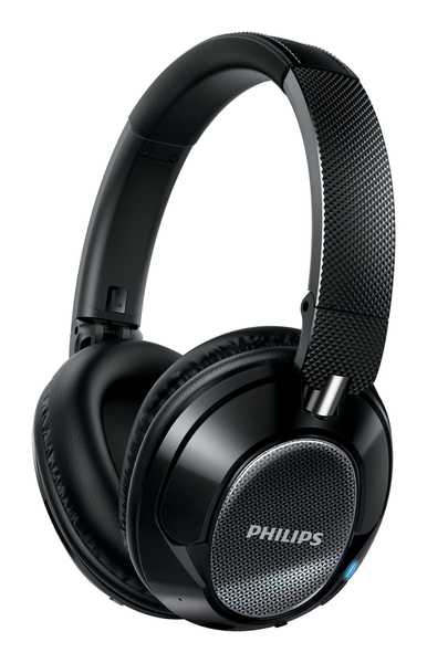 PHILIPS WIRELESS HEADSET, ON-EAR, BLACK
