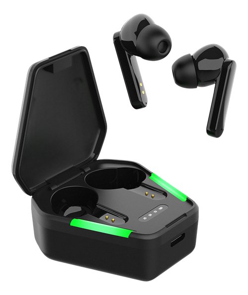 STREETZ True Wireless Stereo - gam,ing headset, in-ear, matte black