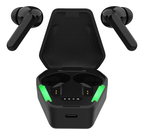 STREETZ True Wireless Stereo - gam,ing headset, in-ear, matte black