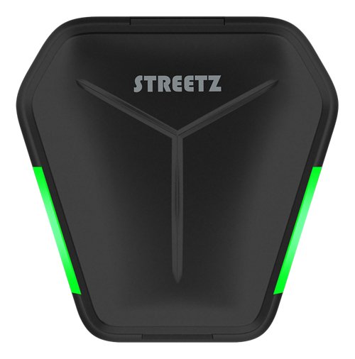 STREETZ True Wireless Stereo - gam,ing headset, in-ear, matte black