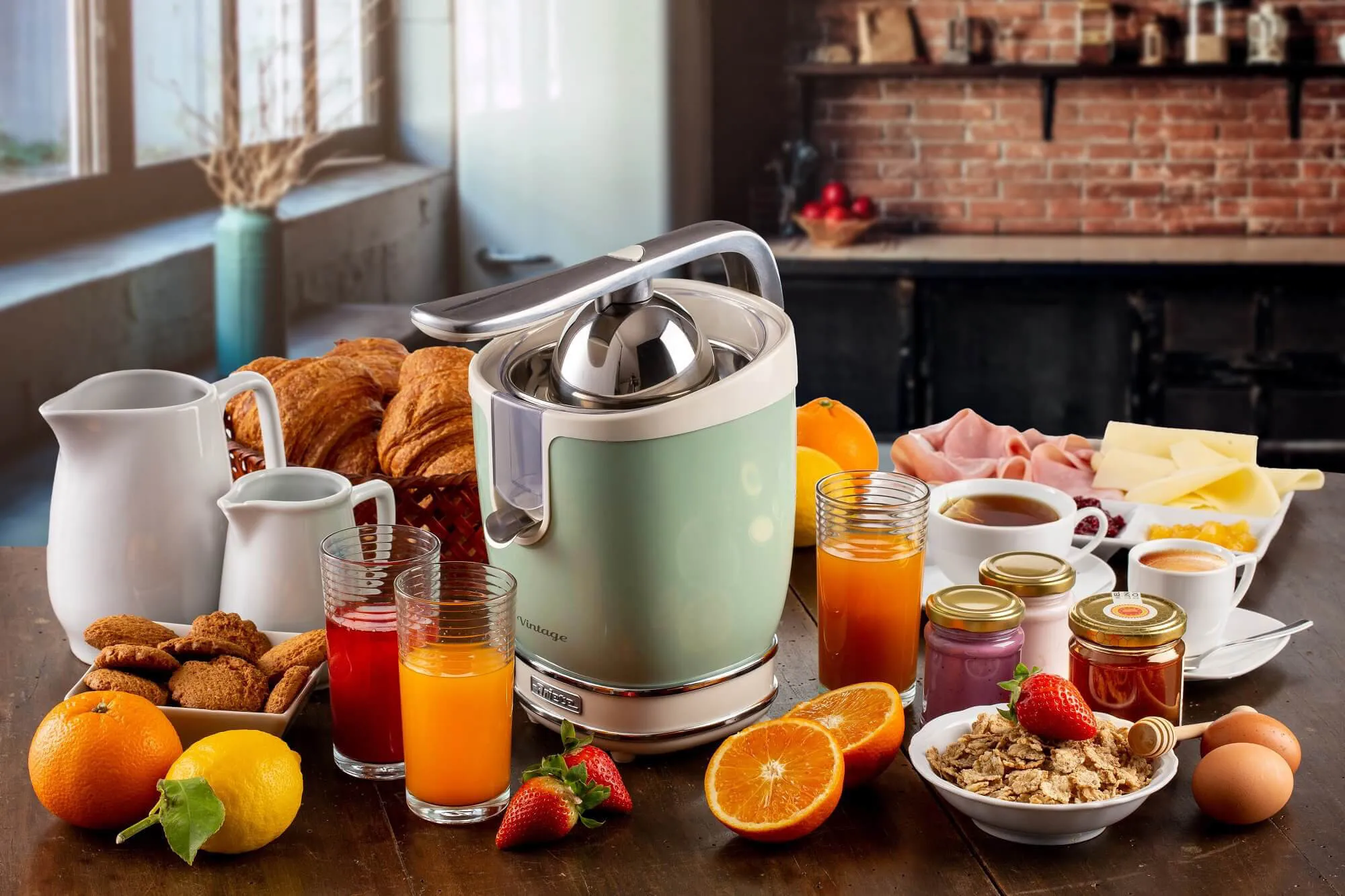 Ariete Vintage citruspress, 0,6 L, 85 W, gr&ouml;n