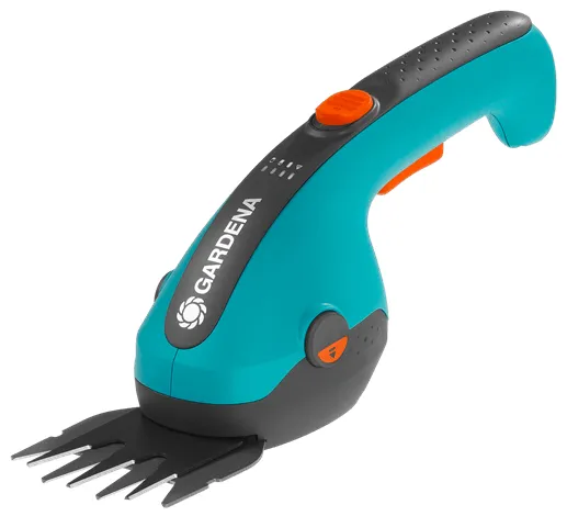 GARDENA Cordless Grass Shears ClassicCut Li, 3.6V (turquoise/black, Li-Ion battery 2.5Ah)