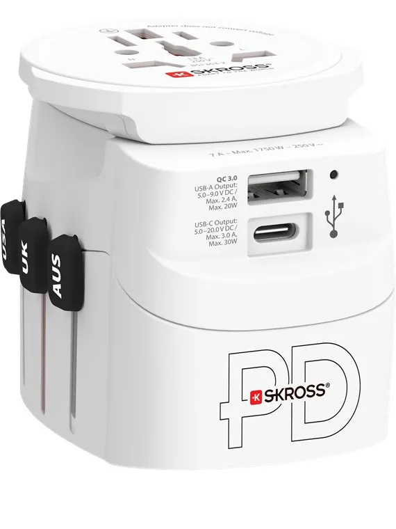 PRO Light World AC30PD Reseadapter USB PD 30W