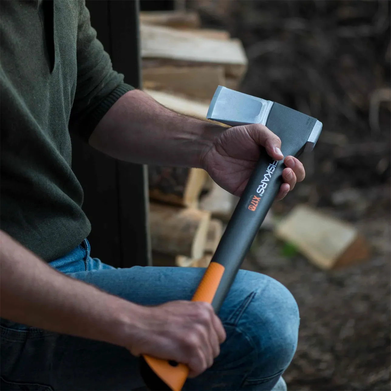 Fiskars X17 -klyvyxa M