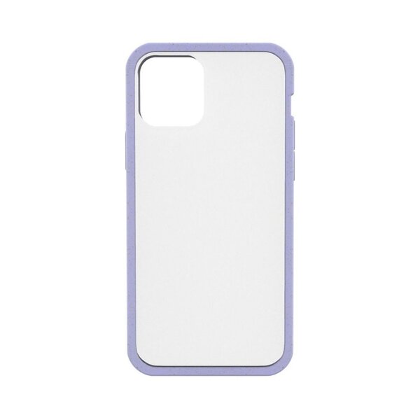 Pela Clear - Milj&ouml;v&auml;nligt Phone 12 Pro Max case, Lavendel
