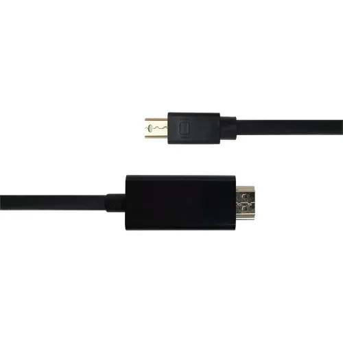 Deltaco  mini DisplayPort &ndash; HDMI 1.2 - cable, 2 m, Black