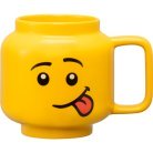 Room Copenhagen LEGO ceramic mug Silly, large (yellow)