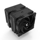 TRYX TURRIS 620 processorkylare med 5-tums IPS-display, 2x 120 mm, svart