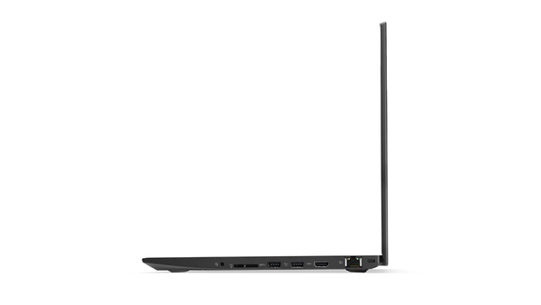 Lenovo 15.5" ThinkPad T570, 256GB, Win 10 Pro kannettava, musta
