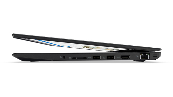 Lenovo 15.5" ThinkPad T570, 256GB, Win 10 Pro kannettava, musta