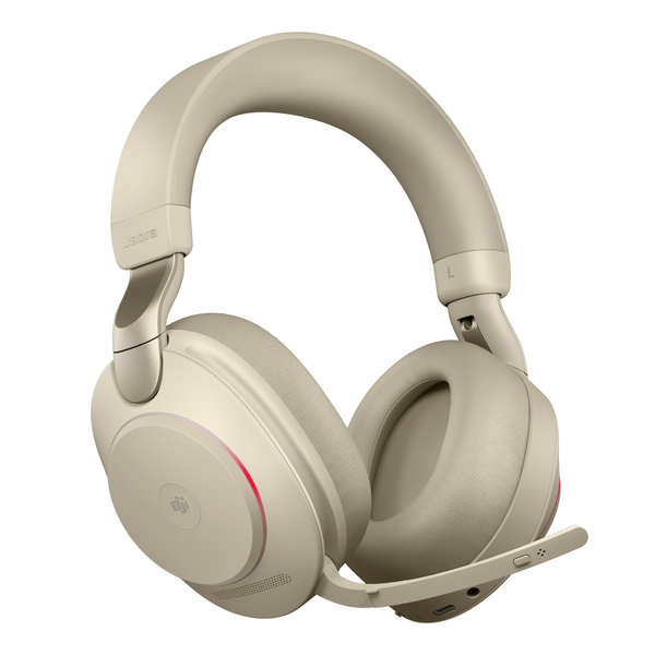Jabra Evolve2 85 HS+Stand MS Stereo Beig