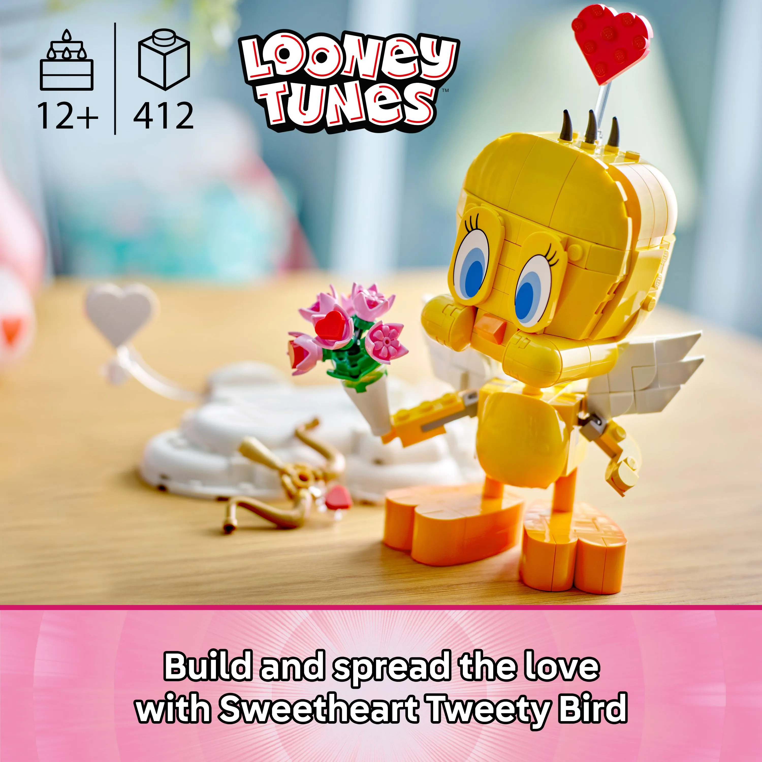 LEGO Seasons and Occasions Sweetheart Tweety Bird 40824