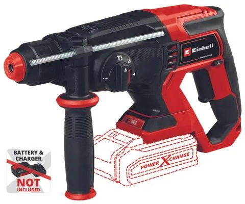 EINHELL Power X-Change -Akkuk&auml;ytt&ouml;inen iskuporakone 18V ,TE-HD 18/20, ilman akkua ja laturia