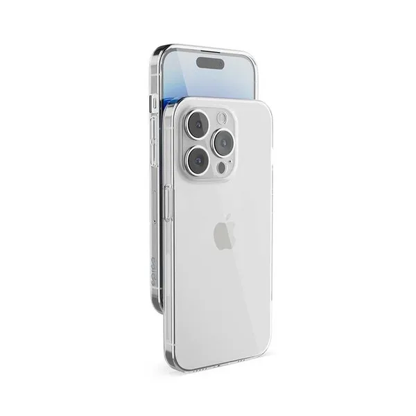 Epico Transparent Skin, iPhone 14 -suojakuori, L&auml;pin&auml;kyv&auml;
