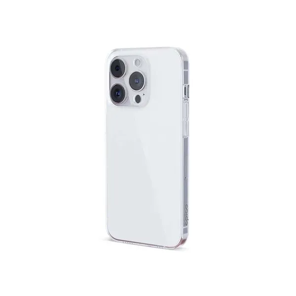Epico Transparent Skin, iPhone 14 -suojakuori, L&auml;pin&auml;kyv&auml;
