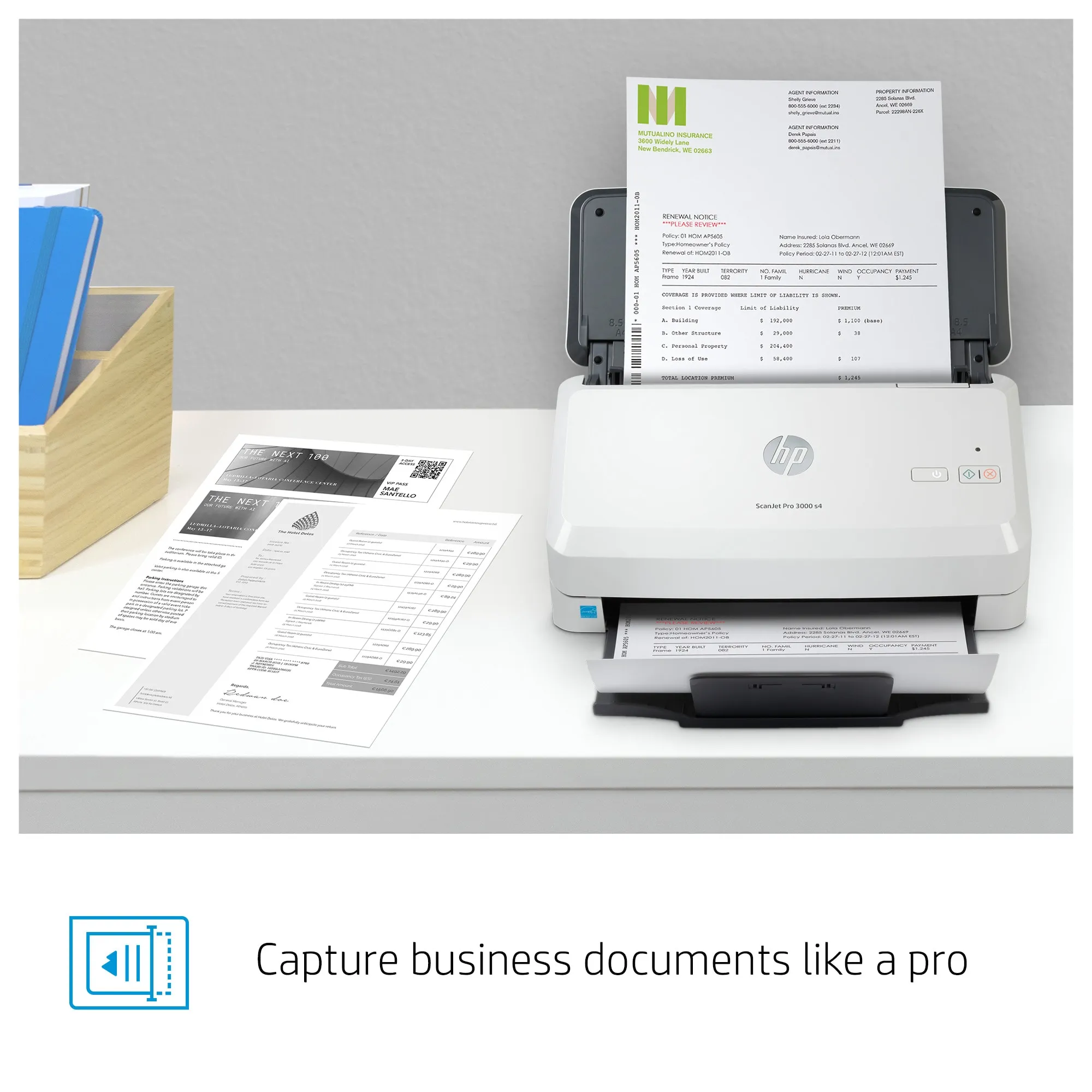 HP ScanJet Pro 3000 s4 sheet-feed scanner