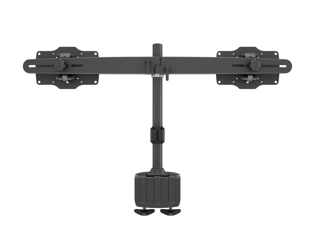 Multibrackets M VESA Desktopmount Dual Desk Mount, for 2 monitors, 24-34", 15kg, Black