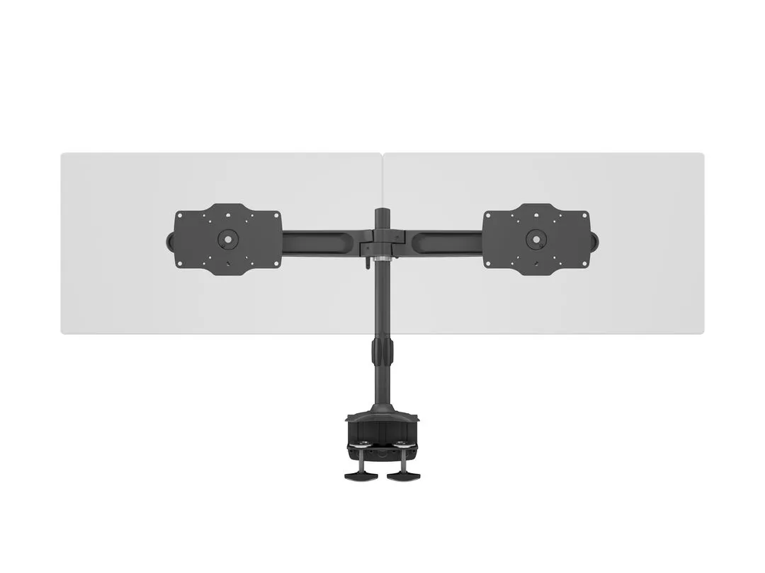 Multibrackets M VESA Desktopmount Dual Desk Mount, for 2 monitors, 24-34", 15kg, Black