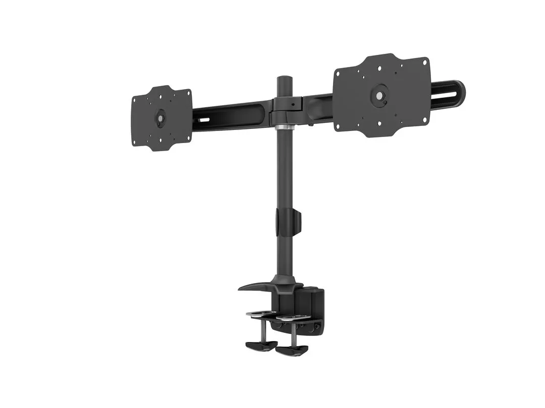 Multibrackets M VESA Desktopmount Dual Desk Mount, for 2 monitors, 24-34", 15kg, Black