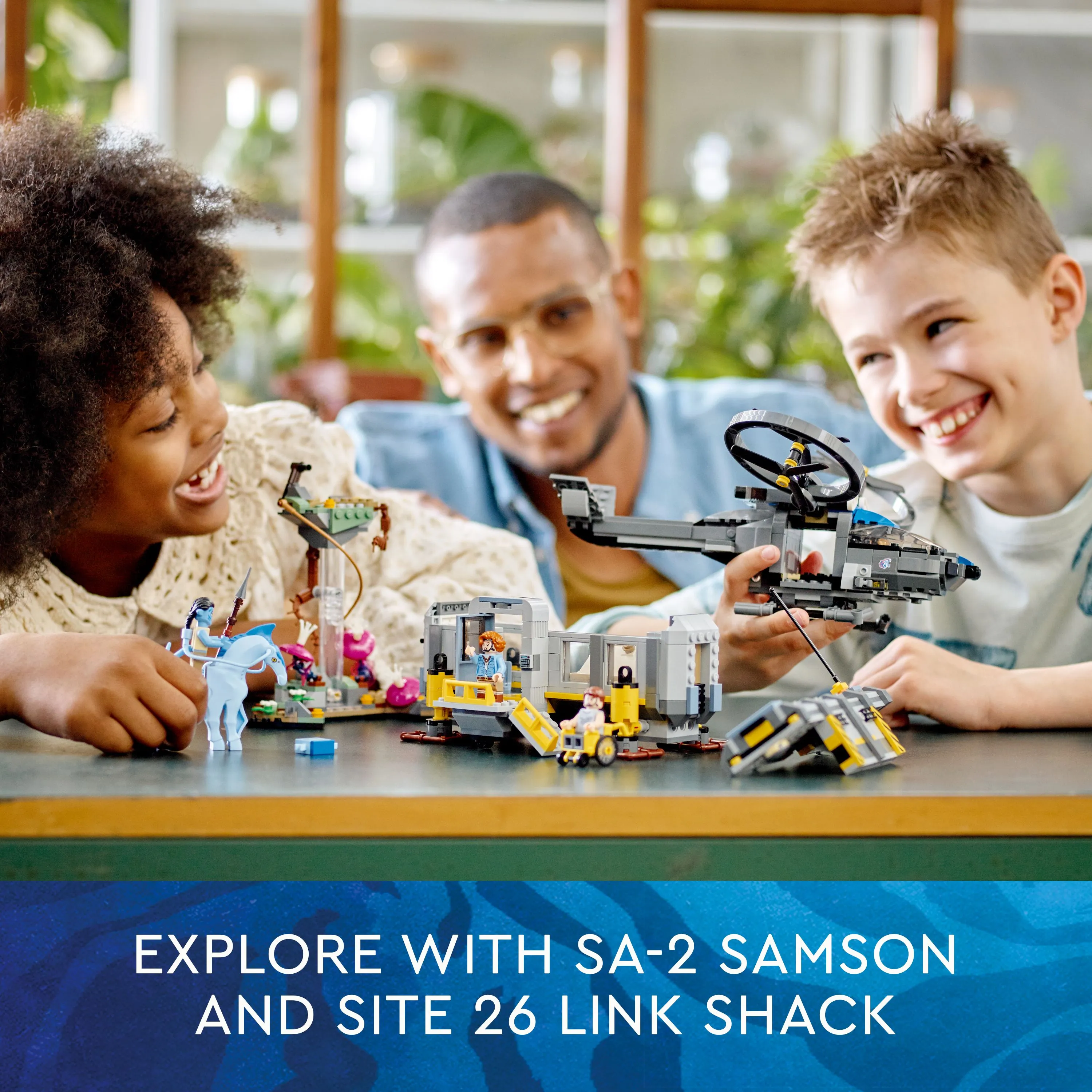 Lego Avatar Floating Mountains: Site 26 and RDA Samson 75573