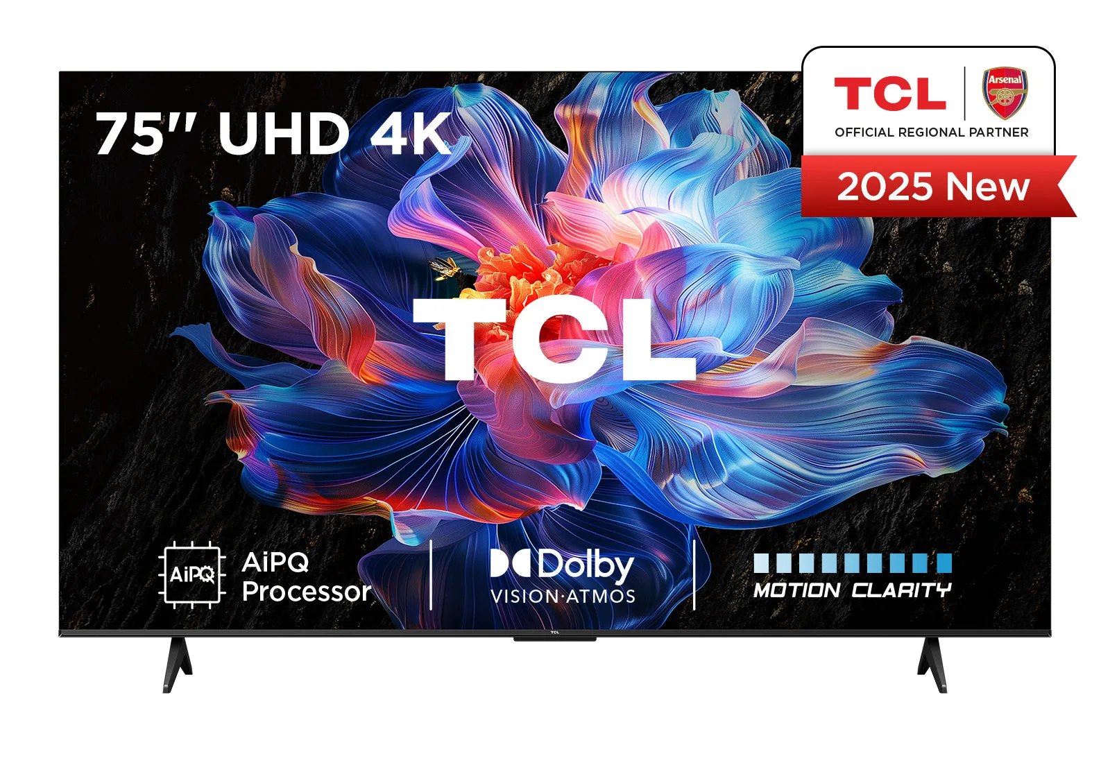 TCL V6C 75V6C 75" 4K LED Google TV, 60 Hz, Dolby Vision, metallic