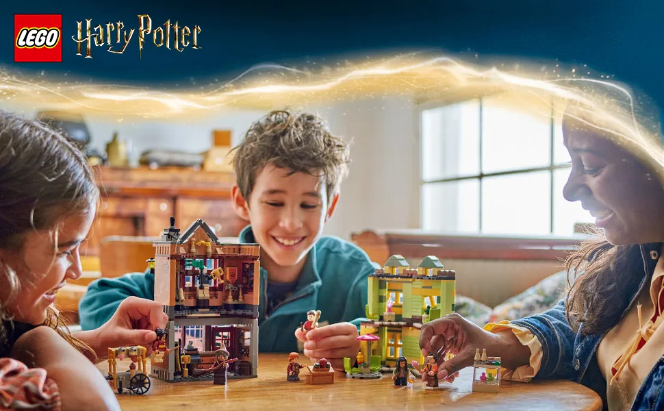 LEGO Harry Potter Hienoja huispausvarusteita ja j&auml;&auml;tel&ouml;baari 76452