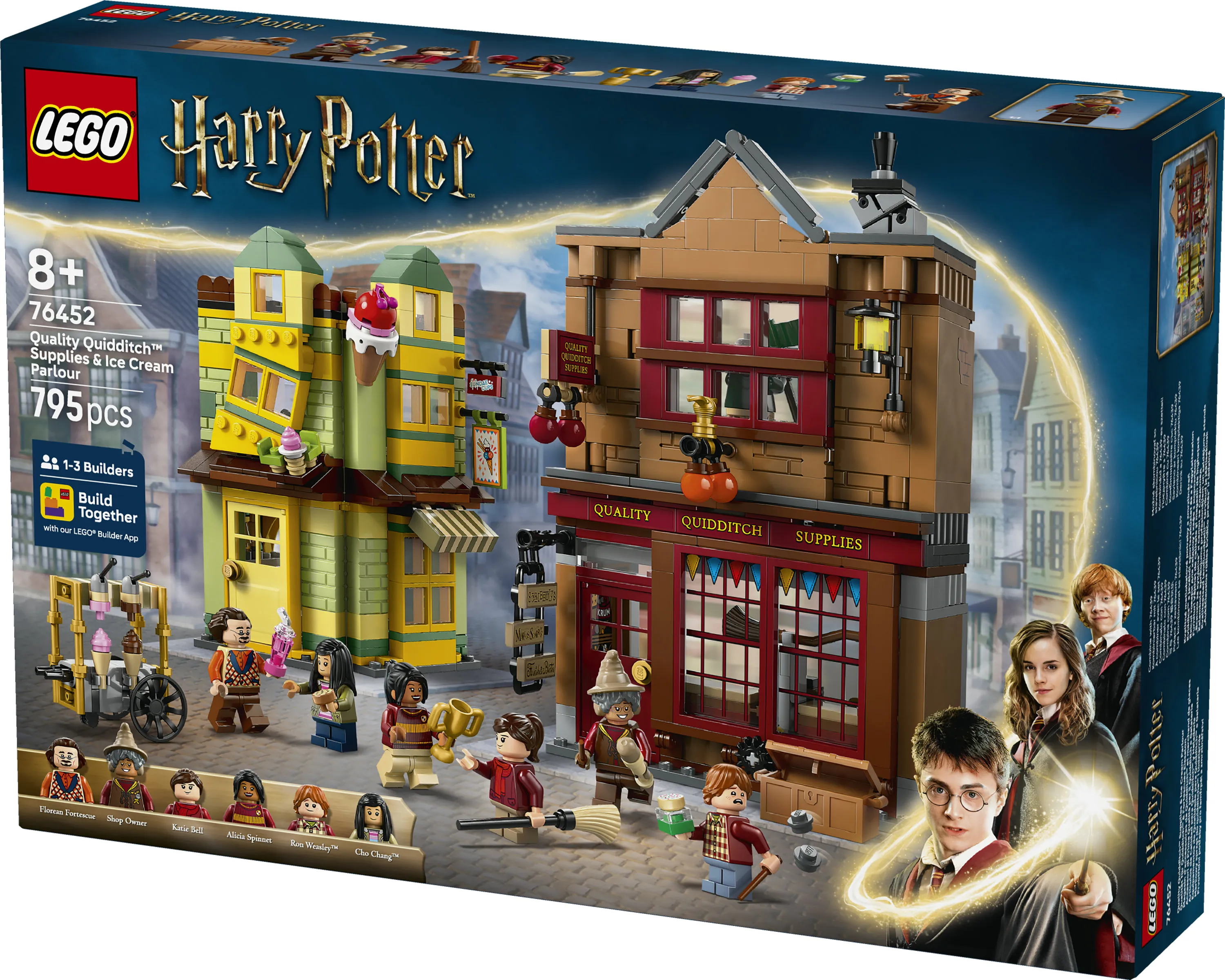 LEGO Harry Potter Hienoja huispausvarusteita ja j&auml;&auml;tel&ouml;baari 76452