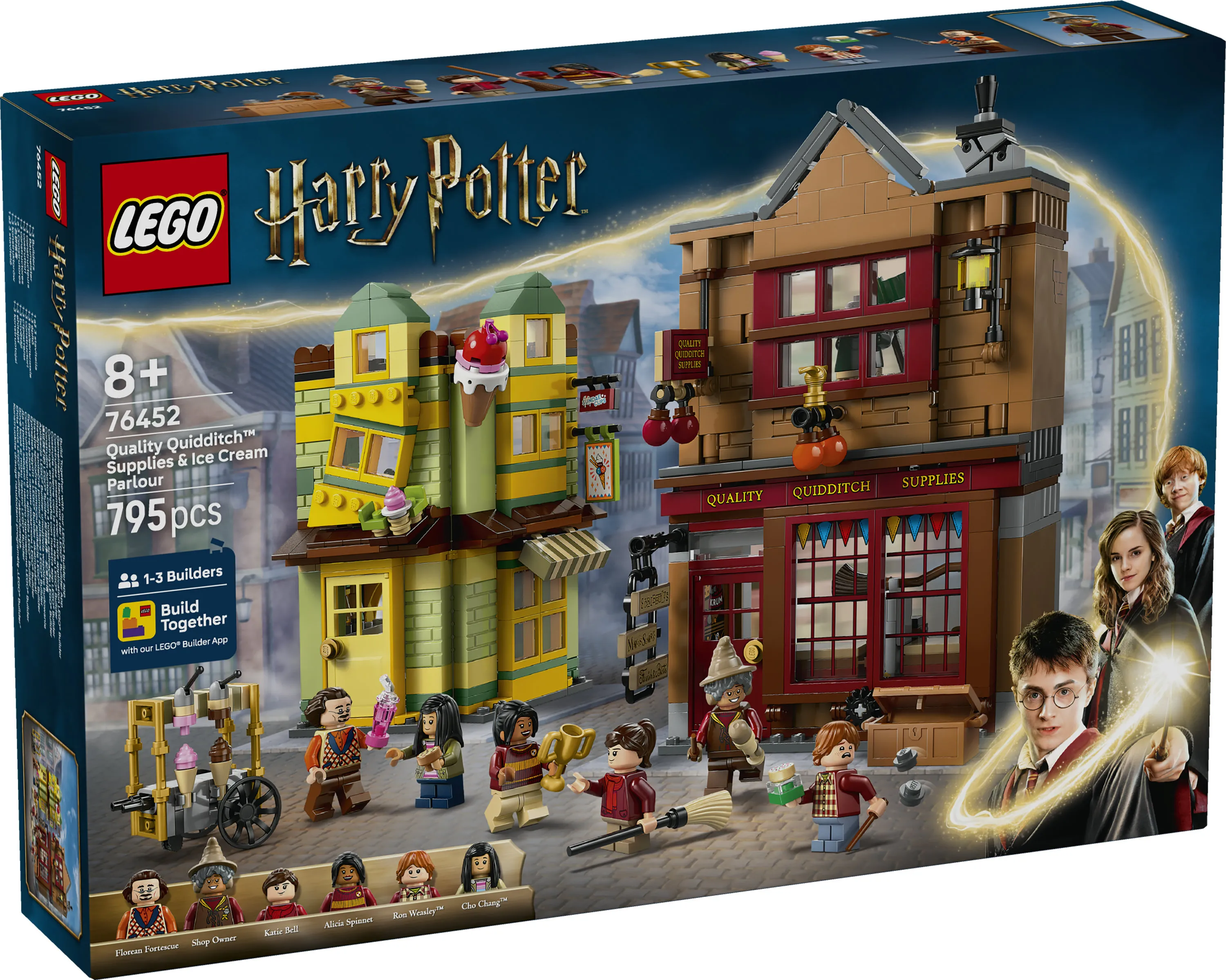 LEGO Harry Potter Hienoja huispausvarusteita ja j&auml;&auml;tel&ouml;baari 76452