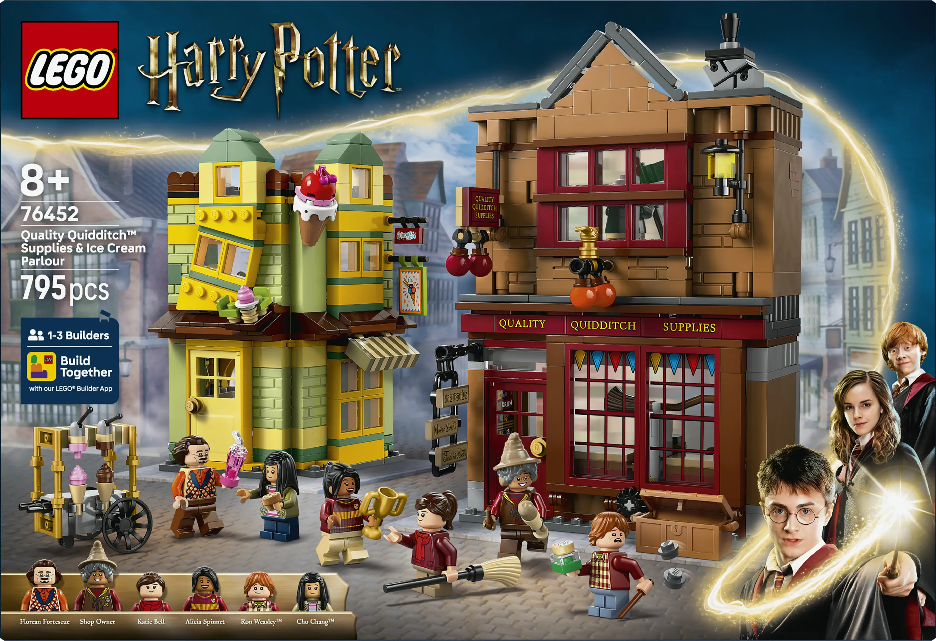 LEGO Harry Potter Hienoja huispausvarusteita ja j&auml;&auml;tel&ouml;baari 76452