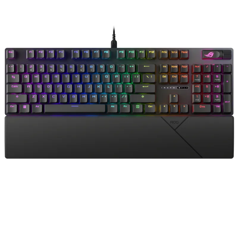 Asus ROG Strix Scope II RGB ROG RX RED PBT - gaming keyboard, black