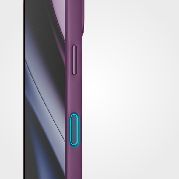 Epico Silicone Pro Mag+ Case | iPhone 17 Pro Max/18 Pro Max | Dark Purple | Qi2  &  MagSafe Compatible | Camera Island Protector