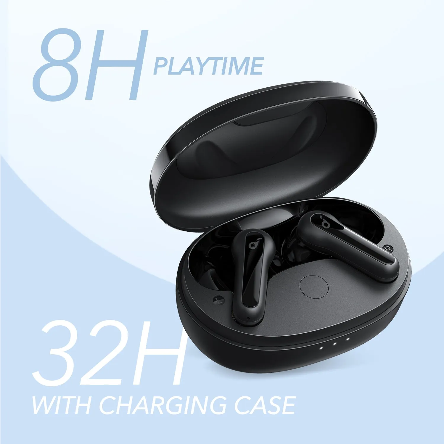 Anker Soundcore A3944012 Wireless Earbuds, Black