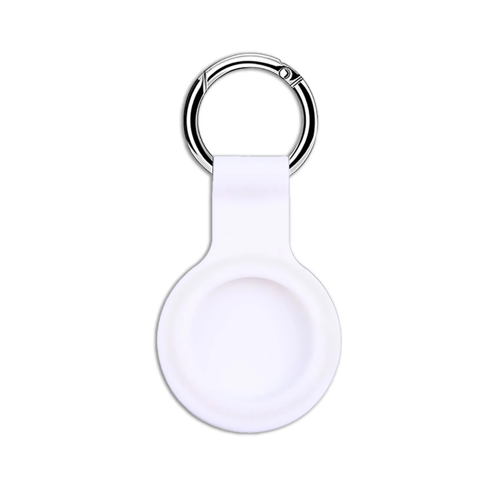 Celly AirCase, AirTag - keychain, White