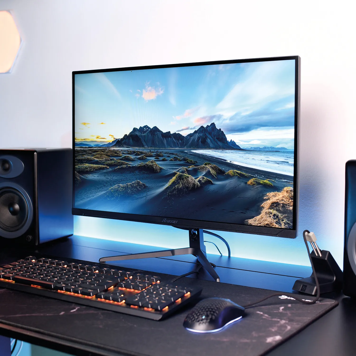 Arozzi Nova 27" QHD, IPS, 260Hz, HDR Gaming Monitor