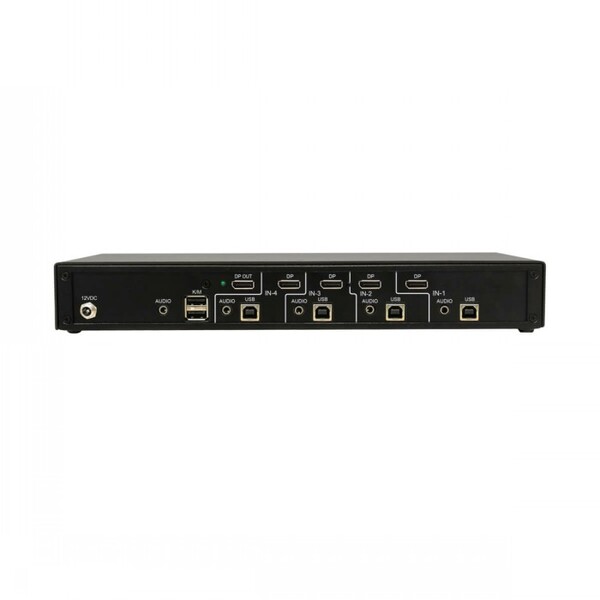 Secure KVM Switch 4-Port Single Head