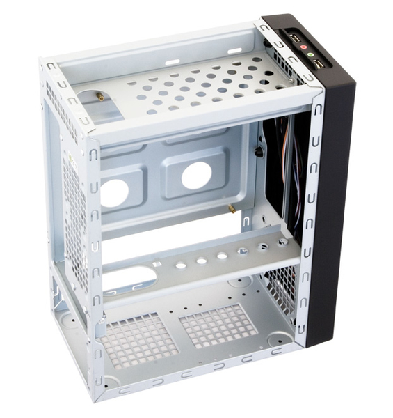 CHIEFTEC ITX UNI series BT-02B-U3-350BS Mini-Tower Case, Black